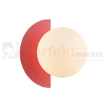 Kinkiet kolorowy rose szklana kula na listwie NAUTI WL-37482-ROSE perfektmarket.webp