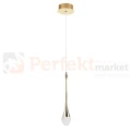 Lampa wisząca złota łezka DALMA 1 Azzardo AZ6006 1 perfektmarket.webp