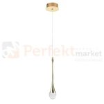 Lampa wisząca złota łezka DALMA 1 Azzardo AZ6006 1 perfektmarket.webp