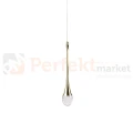 Lampa wisząca złota łezka DALMA 1 Azzardo AZ6006 detail perfektmarket.webp