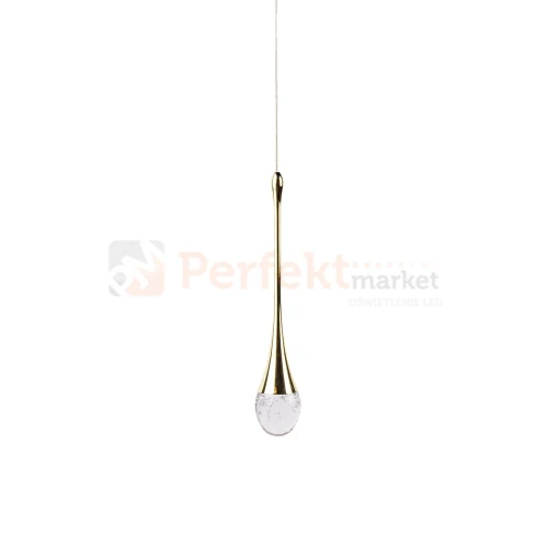 Lampa wisząca złota łezka DALMA 1 Azzardo AZ6006 detail perfektmarket.webp
