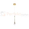 Lampa wisząca złota łezka DALMA 1 Azzardo AZ6006 PERFEKTMARKET.webp