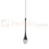 Lampa wisząca czarna łezka DALMA 1 Azzardo AZ6005 1 perfektmarket.webp