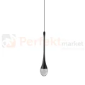 Lampa wisząca czarna łezka DALMA 1 Azzardo AZ6005 1 perfektmarket.webp