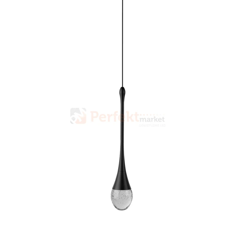 Lampa wisząca czarna łezka DALMA 1 Azzardo AZ6005 1 perfektmarket.webp
