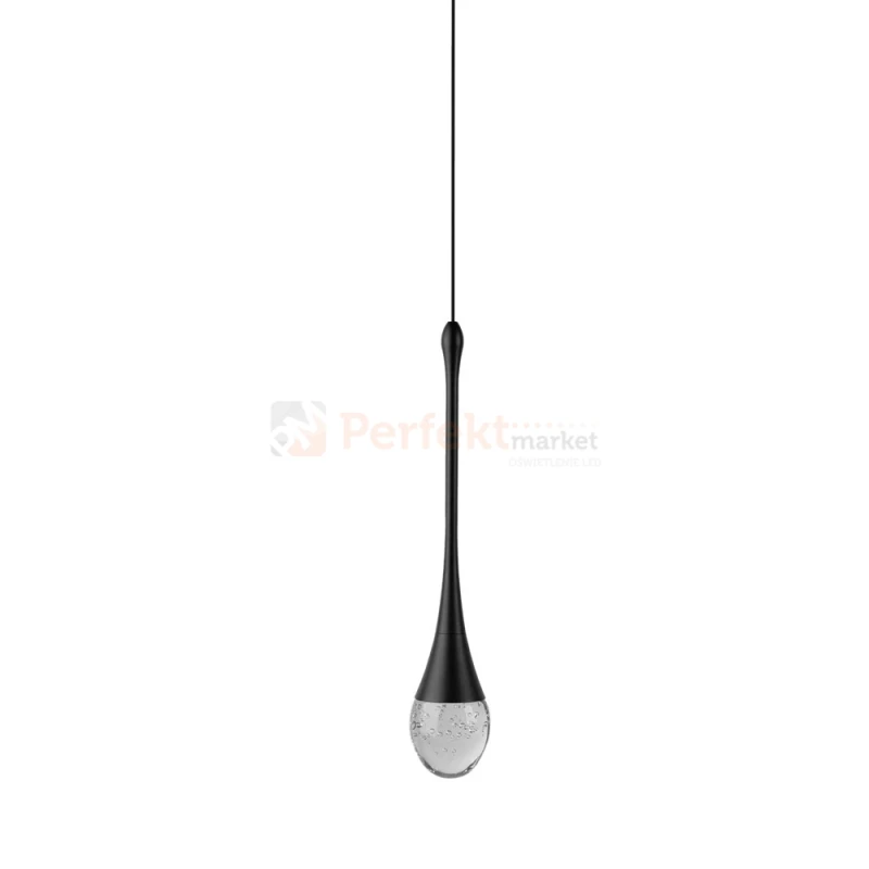 Lampa wisząca złota łezka DALMA 1 Azzardo AZ6006 wymiary perfektmarket.webp