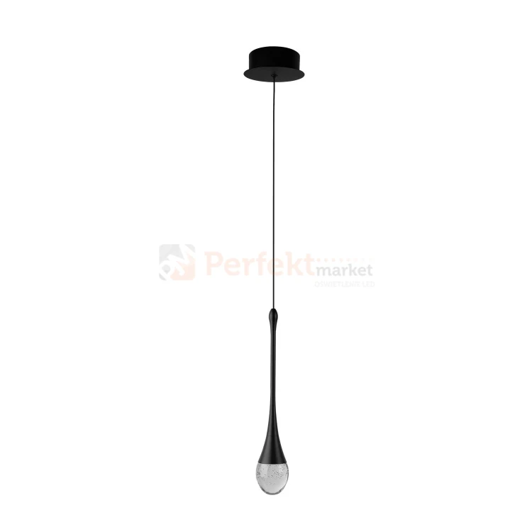 Lampa wisząca czarna łezka DALMA 1 Azzardo AZ6005 perfektmarket.webp