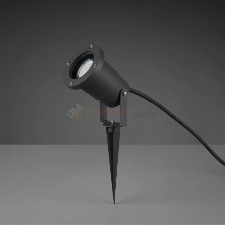 Lampa ogrodowa reflektor wbijany punktowy antracyt Trio UBANGI perfektmarket 3.webp