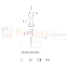 Lampa ogrodowa reflektor wbijany punktowy antracyt Trio UBANGI perfektmarket montaż.webp
