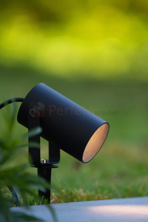 Lampa ogrodowa reflektor wbijany punktowy czarny GU10 TAYLOR Lucide 2 perfektmarket.webp