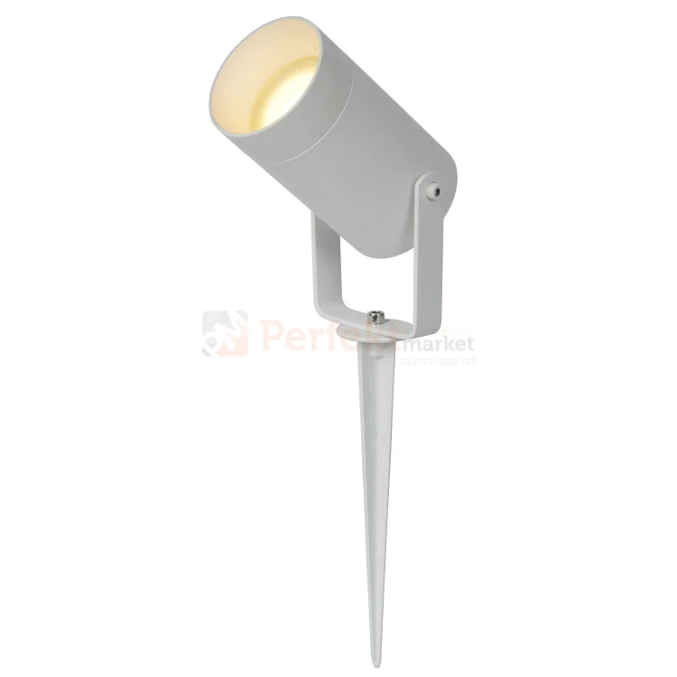 Lampa ogrodowa reflektor wbijany punktowy biały GU10 TAYLOR Lucide perfektmarket.webp