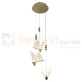 Nowoczesna lampa wisząca motyle złota Mariposa 3xLED CCT LP-1715 3P 2 perfektmarket.webp