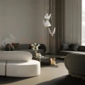 Nowoczesna lampa wisząca motyle złota Mariposa 3xLED CCT LP-1715 3P aranżacja perfektmarket.webp