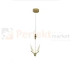 Lampa wisząca złota motyl Mariposa 2xLED LP-1715 1P 1 perfektmarket.webp