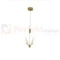 Lampa wisząca złota motyl Mariposa 2xLED LP-1715 1P 1 perfektmarket.webp