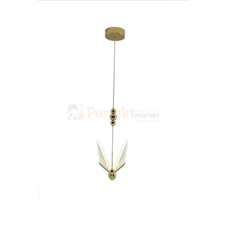 Lampa wisząca złota motyl Mariposa 2xLED LP-1715 1P 1 perfektmarket.webp