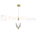 Lampa wisząca złota motyl Mariposa 2xLED LP-1715 1P 3 perfektmarket.webp