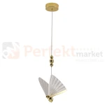 Lampa wisząca złota motyl Mariposa 2xLED LP-1715 1P perfektmarket.webp