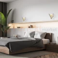 Lampa ścienna motyl kinkiet Mariposa 2xLED LP-1715 1W aranżacja 1 perfektmarket.webp