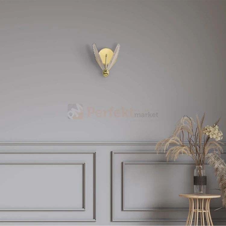 Lampa ścienna motyl kinkiet Mariposa 2xLED LP-1715 1W aranżacja 2 perfektmarket.webp