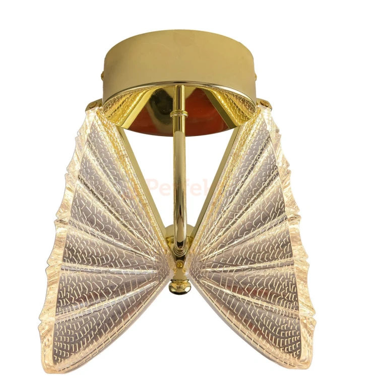 Lampa ścienna motyl kinkiet Mariposa 2xLED LP-1715 1W detail perfektmarket.webp