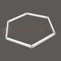 Lampa hexagon LED Geometric System 1 lampa detailingowa LED LP-0109 1C 4K 1 perfektmarket.webp