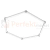Lampa hexagon LED Geometric System 1 lampa detailingowa LED LP-0109 1C 4K 3 perfektmarket.webp