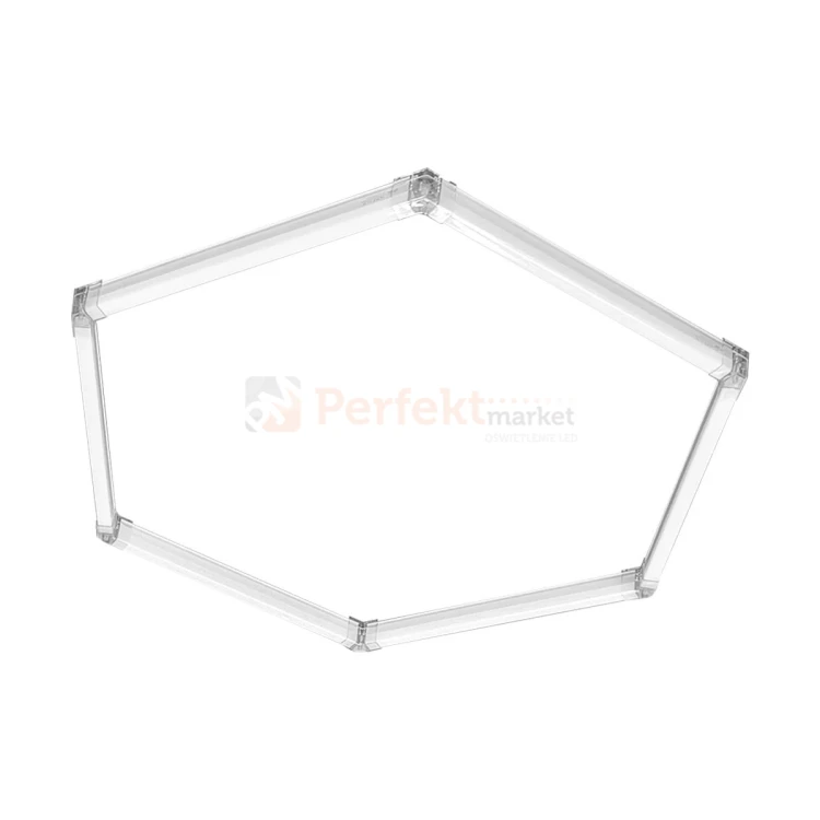 Lampa hexagon LED Geometric System 1 lampa detailingowa LED LP-0109 1C 4K 3 perfektmarket.webp