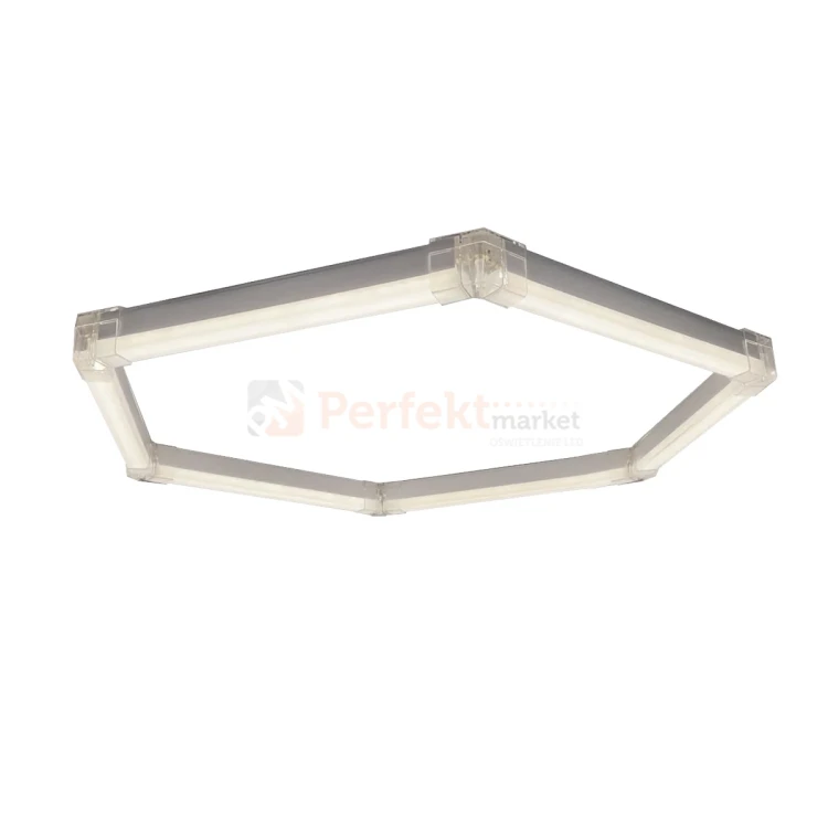 Lampa hexagon LED Geometric System 1 lampa detailingowa LED LP-0109 1C 4K 4 perfektmarket.webp