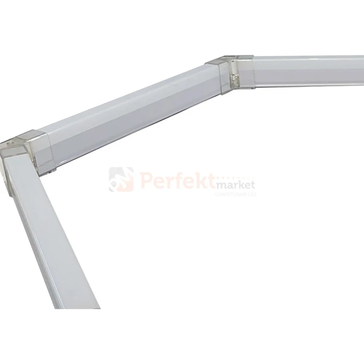 Lampa hexagon LED Geometric System 1 lampa detailingowa LED LP-0109 1C 4K 6 perfektmarket.webp