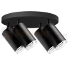 Lampa sufitowa plafon spot 4xGU10 TURYN IP44 czarny 324733 perfektmarket.webp