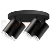 Lampa sufitowa plafon spot 4xGU10 TURYN IP44 czarny 324733 perfektmarket1.webp
