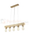 Lampa_do_salonu czarna lampa_wisząca minimalistyczna minimalizm beton czarna VELO MD6971-5 biały skandynawski w_stylu_skandynawskim oswietlenie_led-led-lampa perfektmarket
