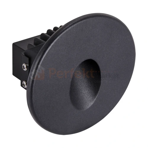 Oprawa schodowa LED AZYL 1,6W czarna 230V 4100K perfektmarket.webp