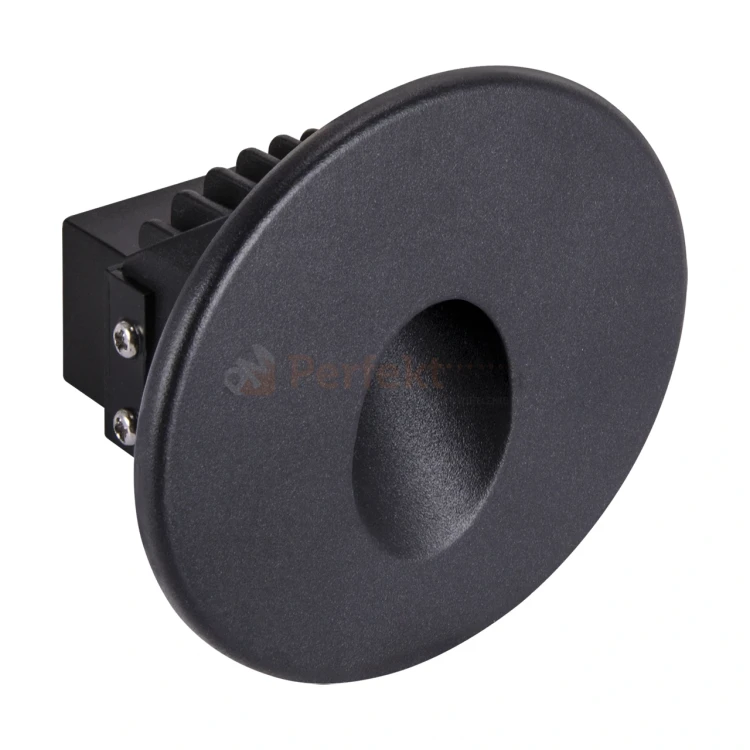 Oprawa schodowa LED AZYL 1,6W czarna 230V 4100K perfektmarket.webp