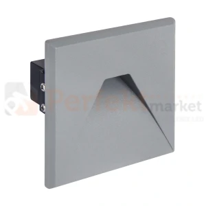 Struhm oprawa schodowa LED KURS 230V 1,6W 4100K IP54 szara 03907