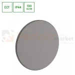 Kinkiet ścienny PIATTA CCT IP44 zewnętrzny elewacyjny IP44 18W szary perfektmarket.webp