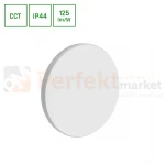 Kinkiet ścienny PIATTA CCT IP44 zewnętrzny elewacyjny IP44 12W biały perfektmarket.webp