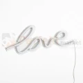 Neon LED lampa ścienna kinkiet napis LED LOVE Zuma Line FM-WN01 perfektmarket 4.webp