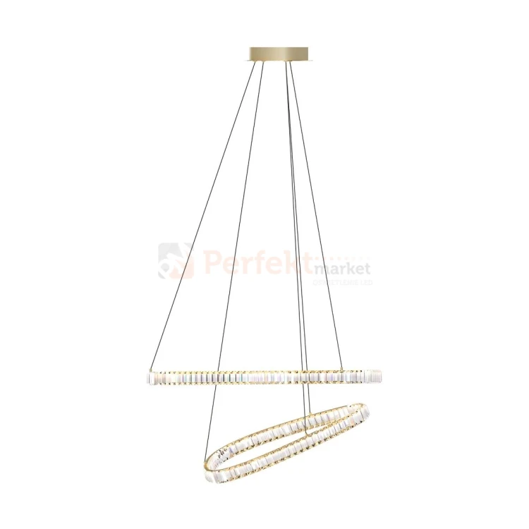 Lampa wisząca złota glamour ATHESA kryształ CCT Zuma Line MD3169-2-3GT 1 perfektmarket.webp
