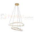 Lampa wisząca złota glamour ATHESA kryształ CCT Zuma Line MD3169-2-3GT perfektmarket.webp