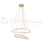 Lampa wisząca złota glamour ATHESA kryształ CCT Zuma Line MD3169-2-3GT perfektmarket.webp