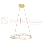 Lampa wisząca złota glamour ATHESA kryształ CCT 26W Zuma Line MD3169-1-3GT perfektmarket.webp