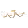 Lampa sufitowa złota glamour ATHESA kryształ CCT 26W Zuma Line MX3170-1-3GT 1 perfektmarket.webp