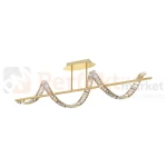 Lampa sufitowa złota glamour ATHESA kryształ CCT 26W Zuma Line MX3170-1-3GT 1 perfektmarket.webp