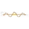 Lampa sufitowa złota glamour ATHESA kryształ CCT 26W Zuma Line MX3170-1-3GT 2 perfektmarket.webp