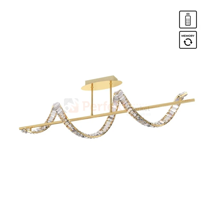 Lampa sufitowa złota glamour ATHESA kryształ CCT 26W Zuma Line MX3170-1-3GT 1 icon perfektmarket.webp