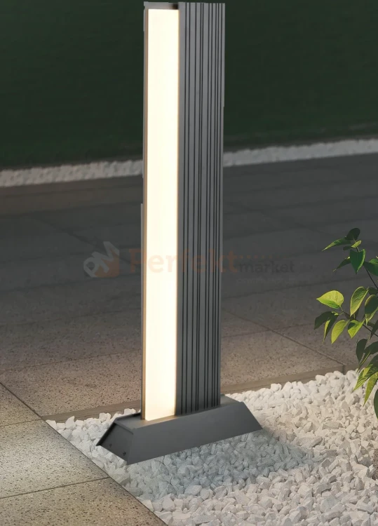 Lampa ogrodowa stojąca MARIZA antracyt słupek LED 100 cm TRIO 447060142 aranżacja perfektmarket.webp