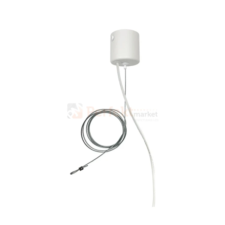 Linka z podsufitką do zwieszania opraw Geometric System LP-0109 linka+podsuf. do lamp hexagon LED perfektmarket.webp