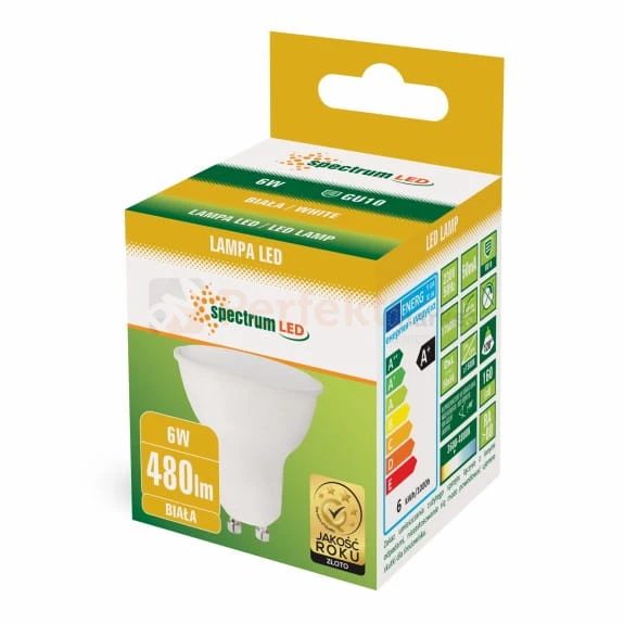perfekt market zarowka led gu10 6w nw woj13267 barwa neutralna, halogen LED gu10.jpg